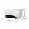 爱普生（EPSON）L3156 A4全新彩色无线多功能一体机 (打印/复印/扫描/wifi) 优雅白色