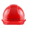 星工（XINGONG）安全帽 ABS防砸透气工业头盔新国标电力工程工地建筑施工抗冲击安全帽 红色